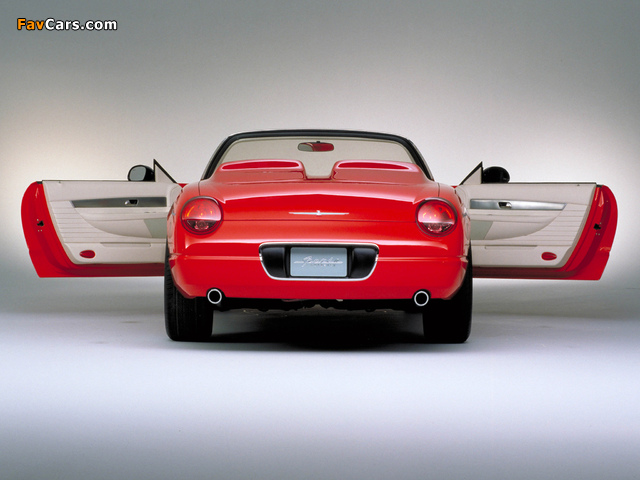 Ford Thunderbird Sports Roadster Concept 2001 wallpapers (640 x 480)