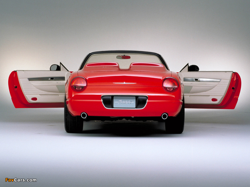 Ford Thunderbird Sports Roadster Concept 2001 wallpapers (800 x 600)