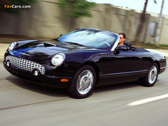 Ford Thunderbird Neiman Marcus 2002 wallpapers (640 x 480)