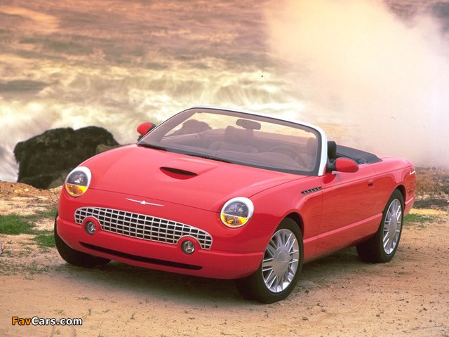 Ford Thunderbird 2002–05 wallpapers (640 x 480)