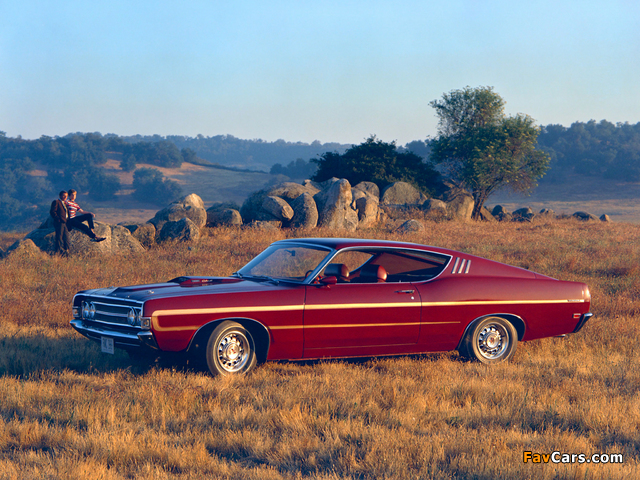 Ford Fairlane Torino GT Sportsroof 1969 photos (640 x 480)