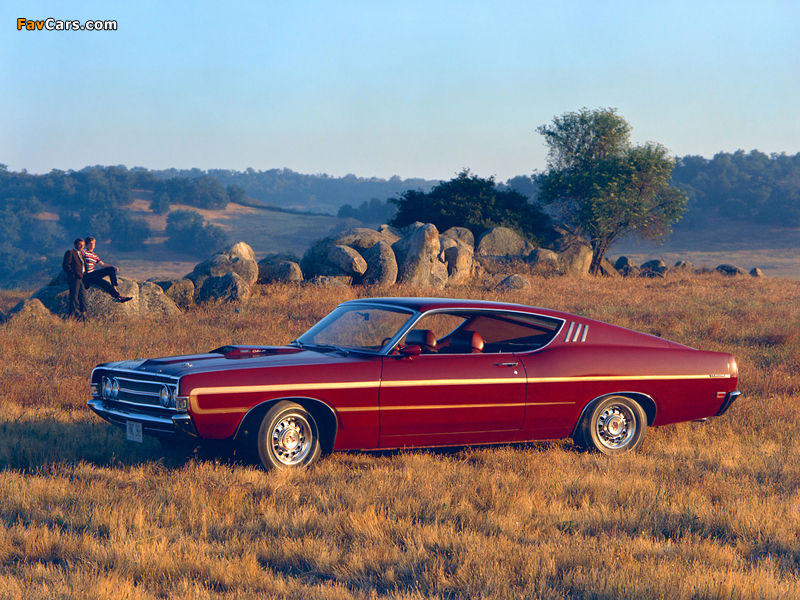 Ford Fairlane Torino GT Sportsroof 1969 photos (800 x 600)