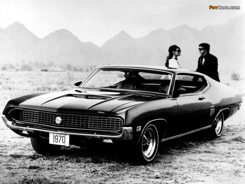 Ford Torino GT Sportsroof 1970 photos (800 x 600)