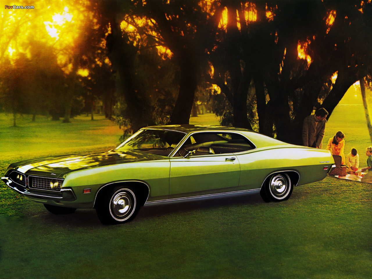 Ford Torino 500 Hardtop Coupe 1971 images (1280 x 960)