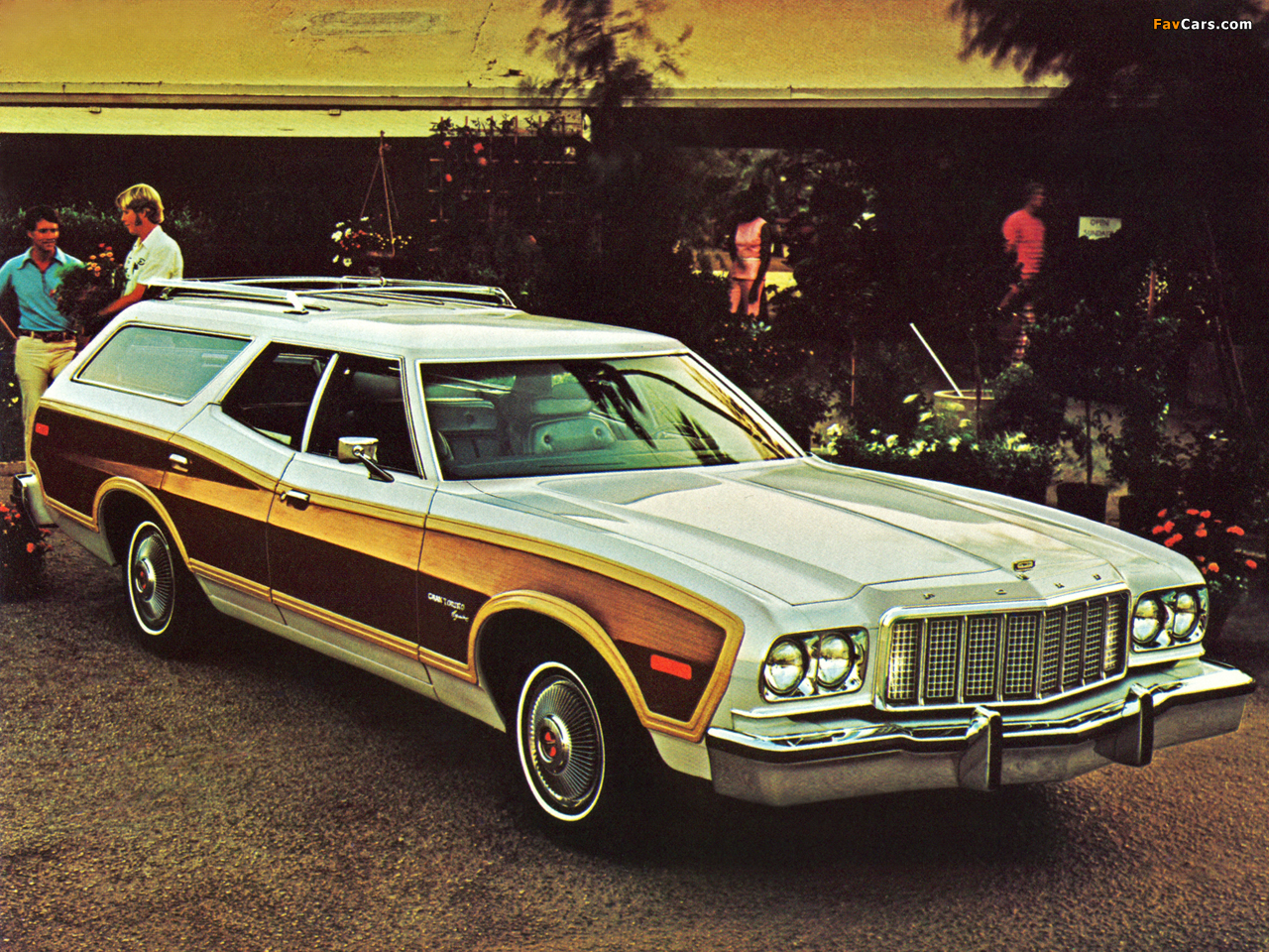 Ford Gran Torino Squire 1976 pictures (1280 x 960)