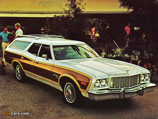 Ford Gran Torino Squire 1976 pictures (640 x 480)
