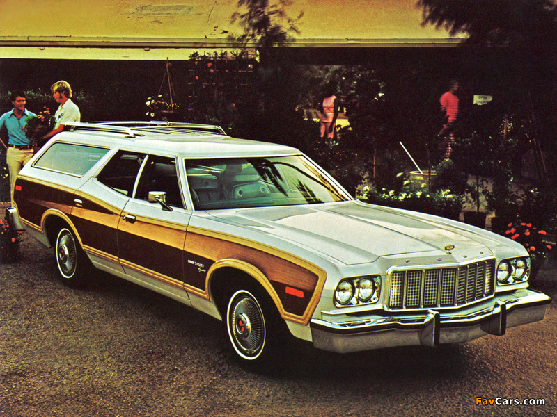 Ford Gran Torino Squire 1976 pictures (800 x 600)