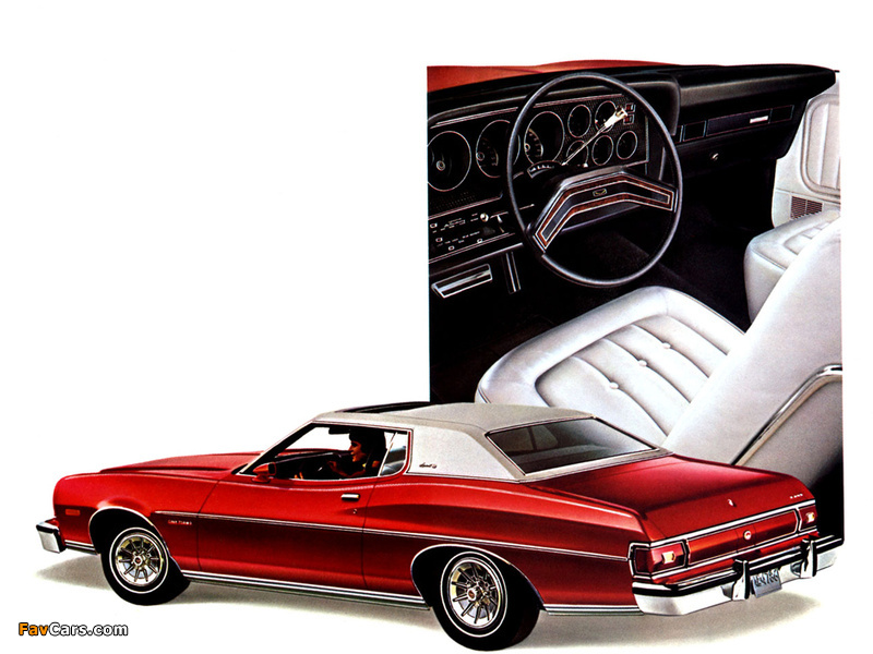 Images of Ford Gran Torino Sport Coupe 1975 (800 x 600)