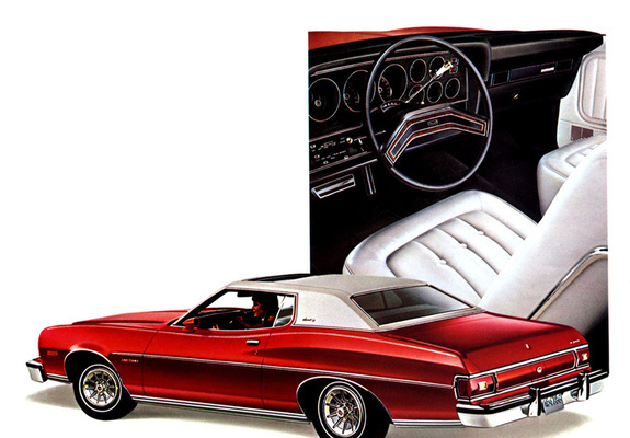 Images of Ford Gran Torino Sport Coupe 1975