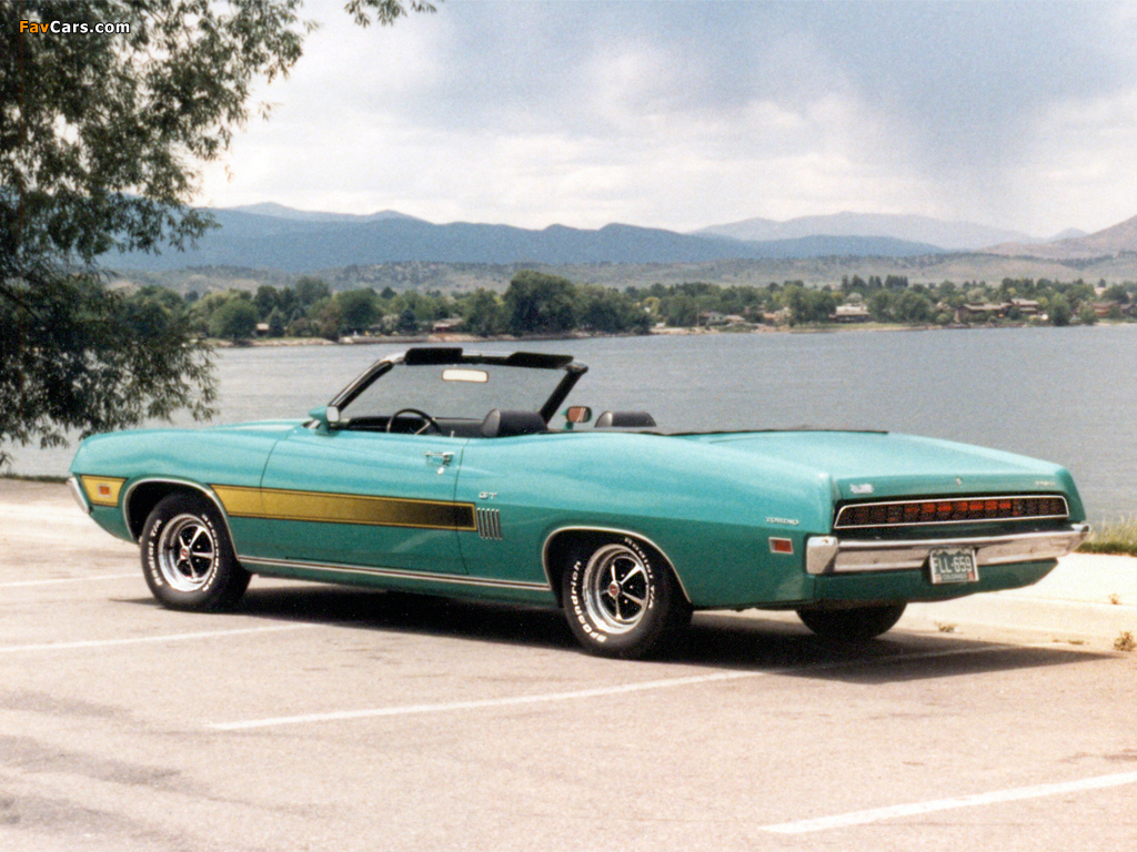 Pictures of Ford Torino GT Convertible (76F) 1970 (1024 x 768)