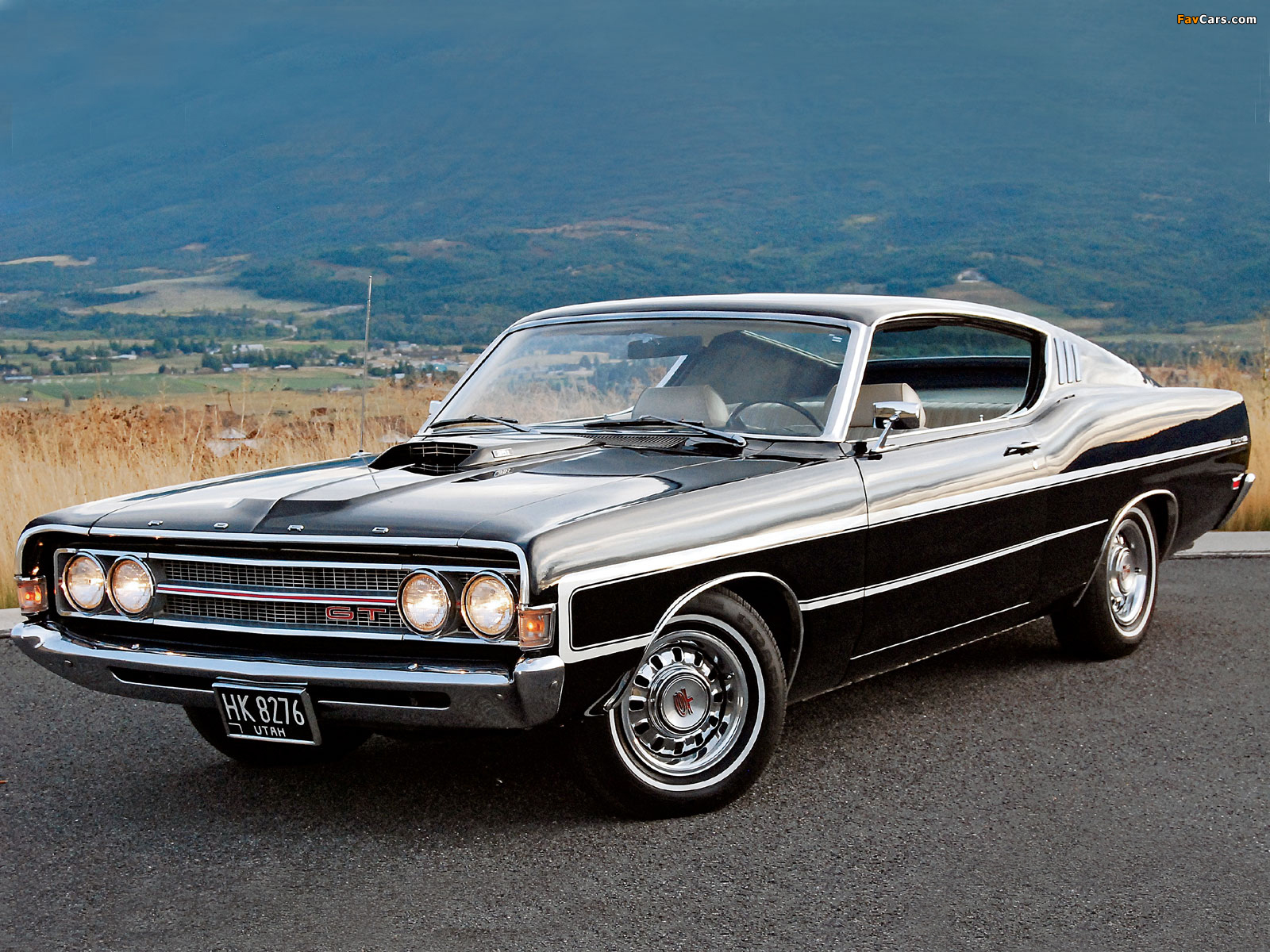Ford Fairlane Torino GT Sportsroof 1969 wallpapers (1600 x 1200)