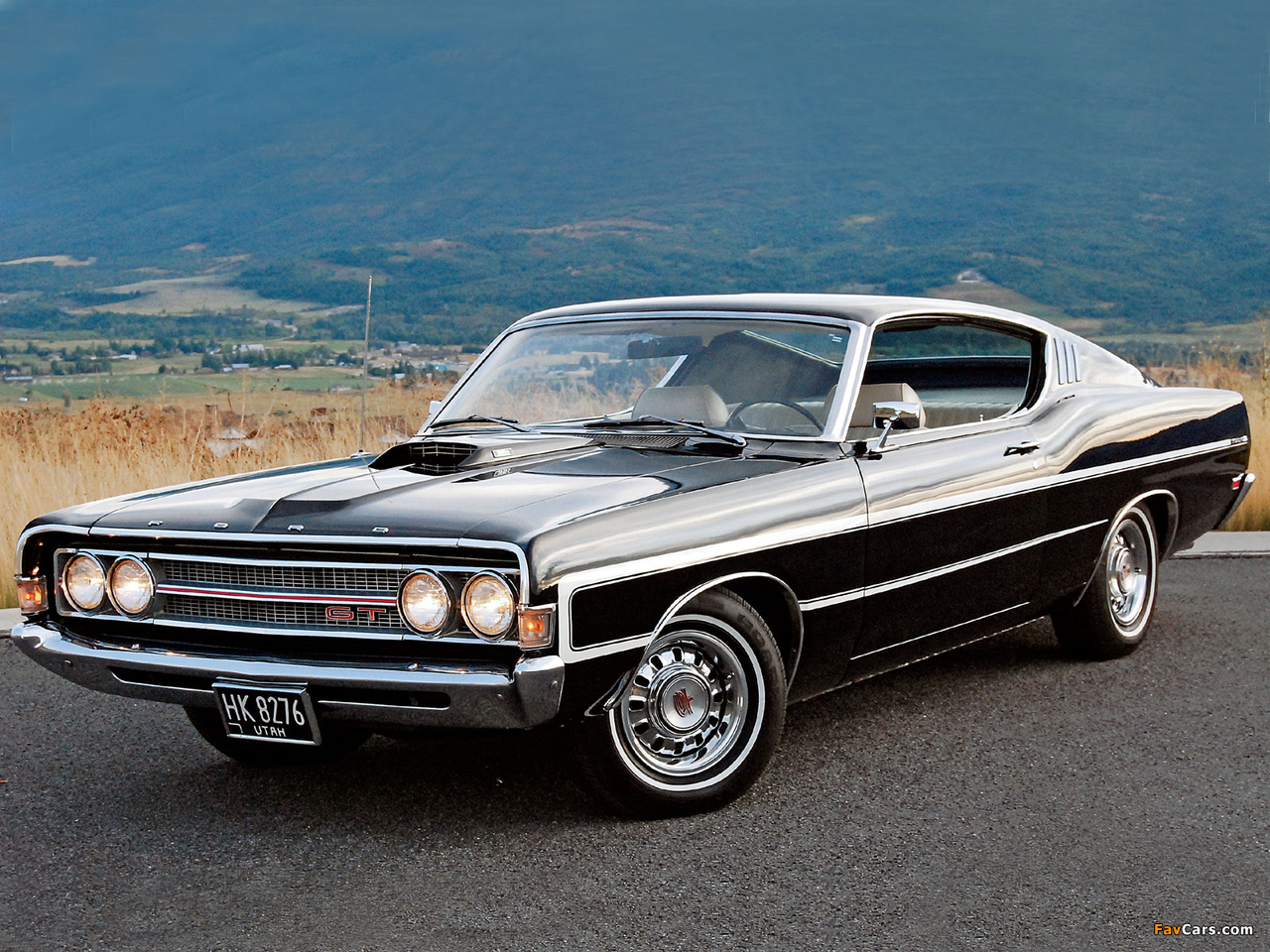Ford Fairlane Torino GT Sportsroof 1969 wallpapers (1280 x 960)