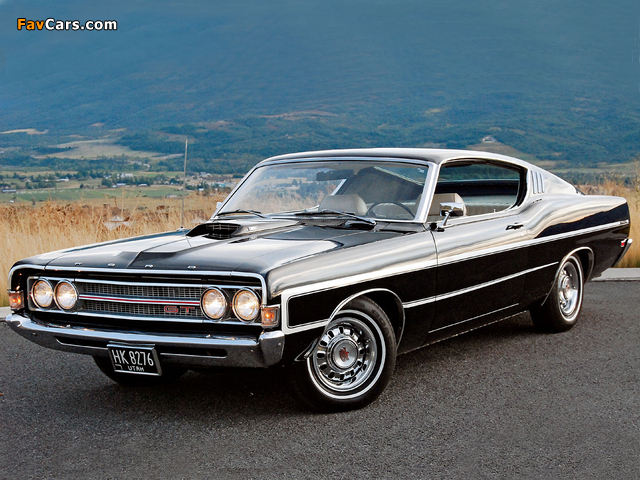 Ford Fairlane Torino GT Sportsroof 1969 wallpapers (640 x 480)