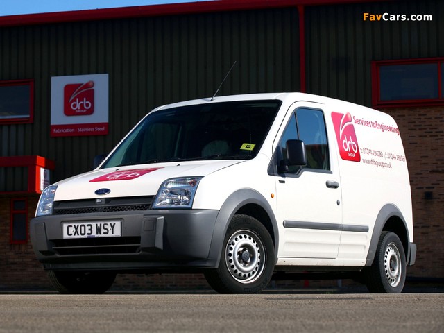 Ford Transit Connect UK-spec 2002–06 wallpapers (640 x 480)