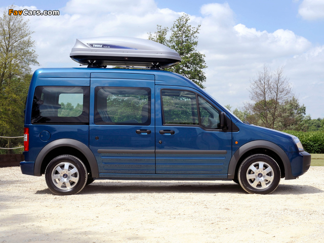Ford Tourneo Connect UK-spec 2002–09 wallpapers (640 x 480)