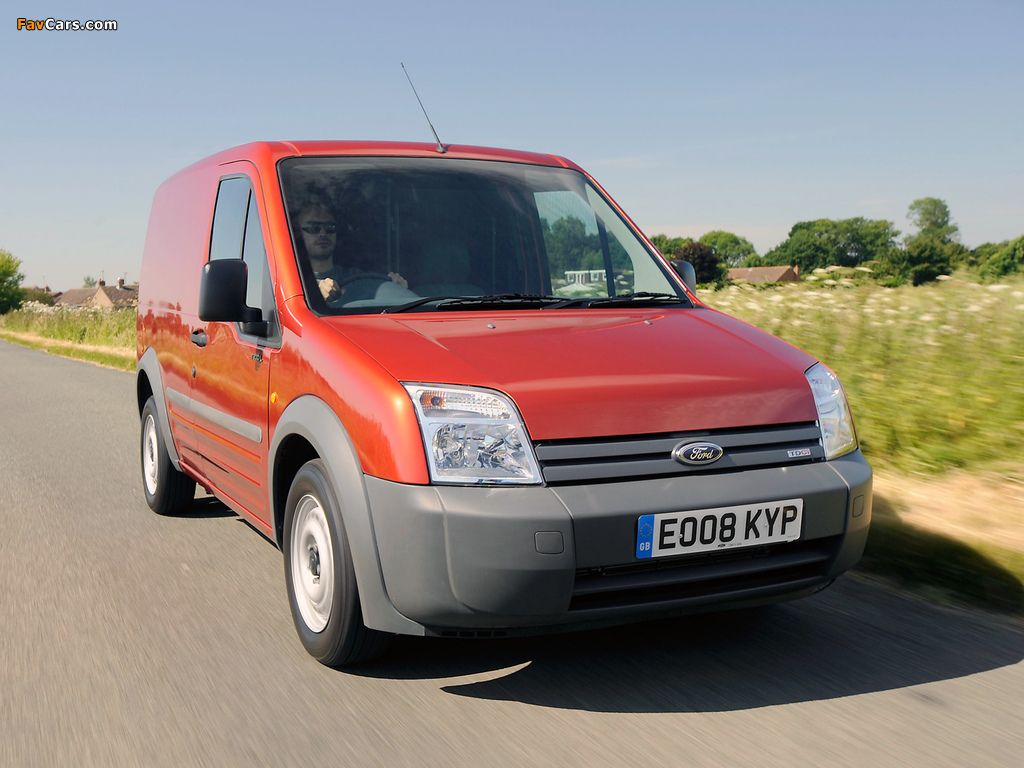Ford Transit Connect UK-spec 2006–09 images (1024 x 768)