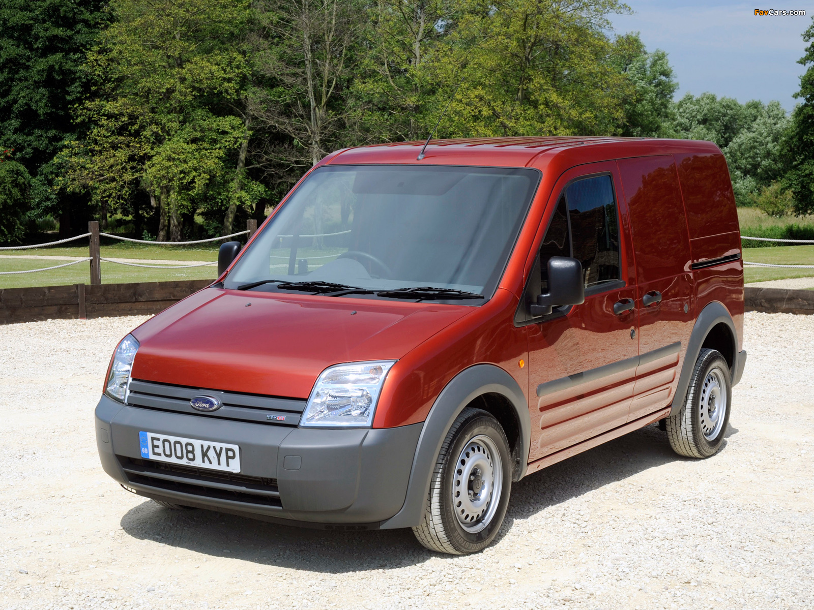 Ford Transit Connect UK-spec 2006–09 wallpapers (1600 x 1200)