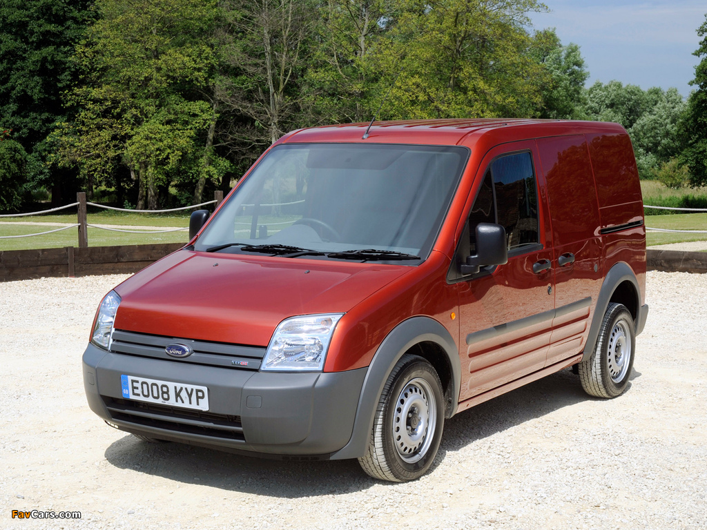 Ford Transit Connect UK-spec 2006–09 wallpapers (1024 x 768)