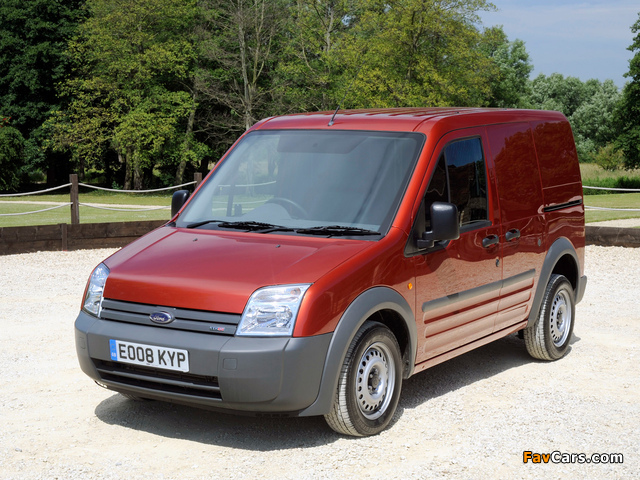Ford Transit Connect UK-spec 2006–09 wallpapers (640 x 480)