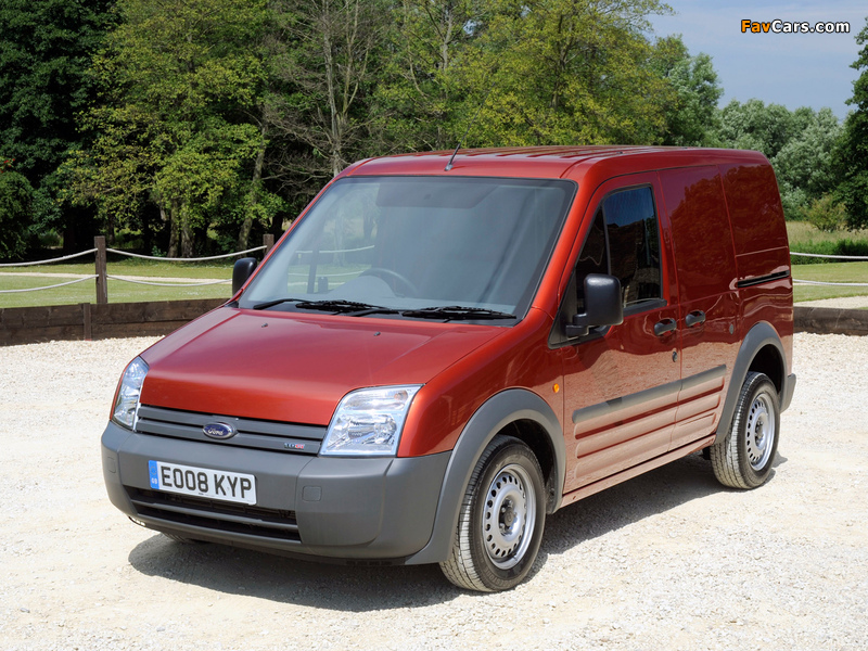 Ford Transit Connect UK-spec 2006–09 wallpapers (800 x 600)