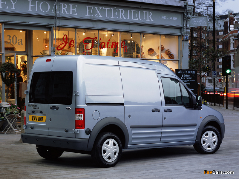 Ford Transit Connect LWB UK-spec 2006–09 wallpapers (800 x 600)