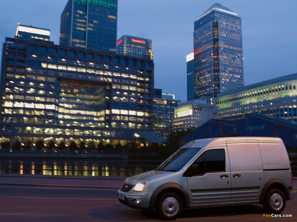 Ford Transit Connect LWB UK-spec 2009 images (1024 x 768)