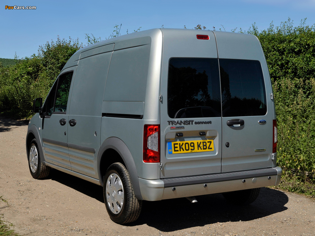 Ford Transit Connect LWB UK-spec 2009 images (1024 x 768)