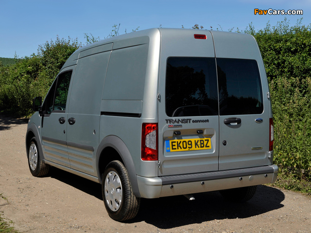 Ford Transit Connect LWB UK-spec 2009 images (640 x 480)