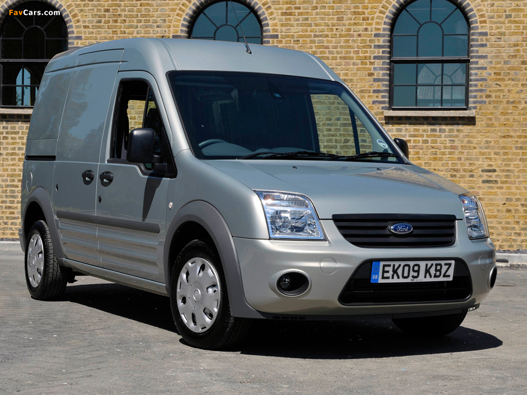 Ford Transit Connect LWB UK-spec 2009 images (1024 x 768)