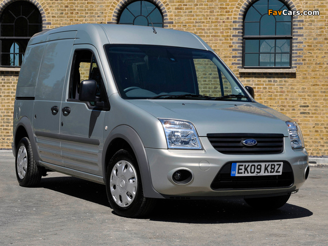 Ford Transit Connect LWB UK-spec 2009 images (640 x 480)