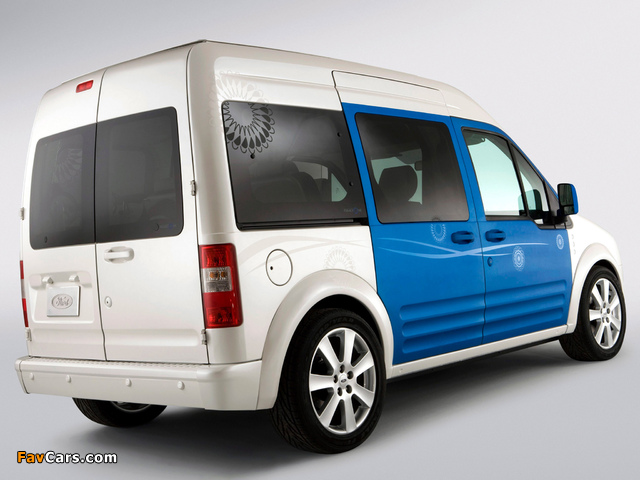 Ford Transit Connect Family One Concept 2009 images (640 x 480)