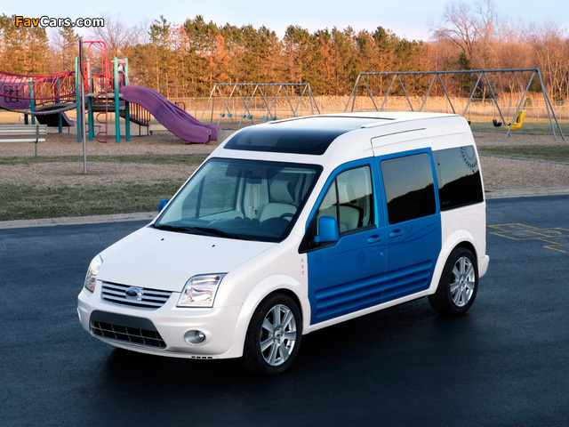 Ford Transit Connect Family One Concept 2009 photos (640 x 480)