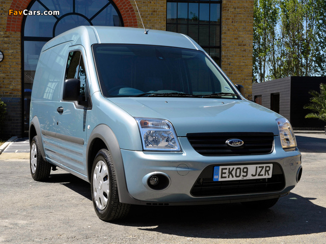 Ford Transit Connect LWB UK-spec 2009 pictures (640 x 480)