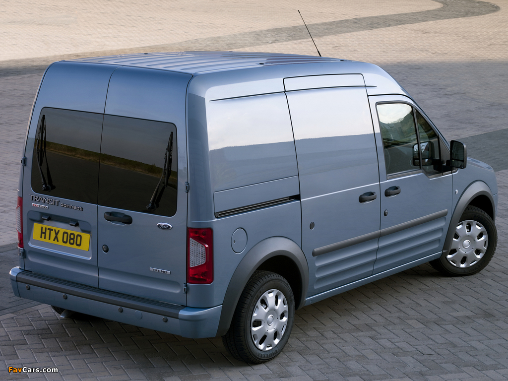 Ford Transit Connect LWB UK-spec 2009 pictures (1024 x 768)