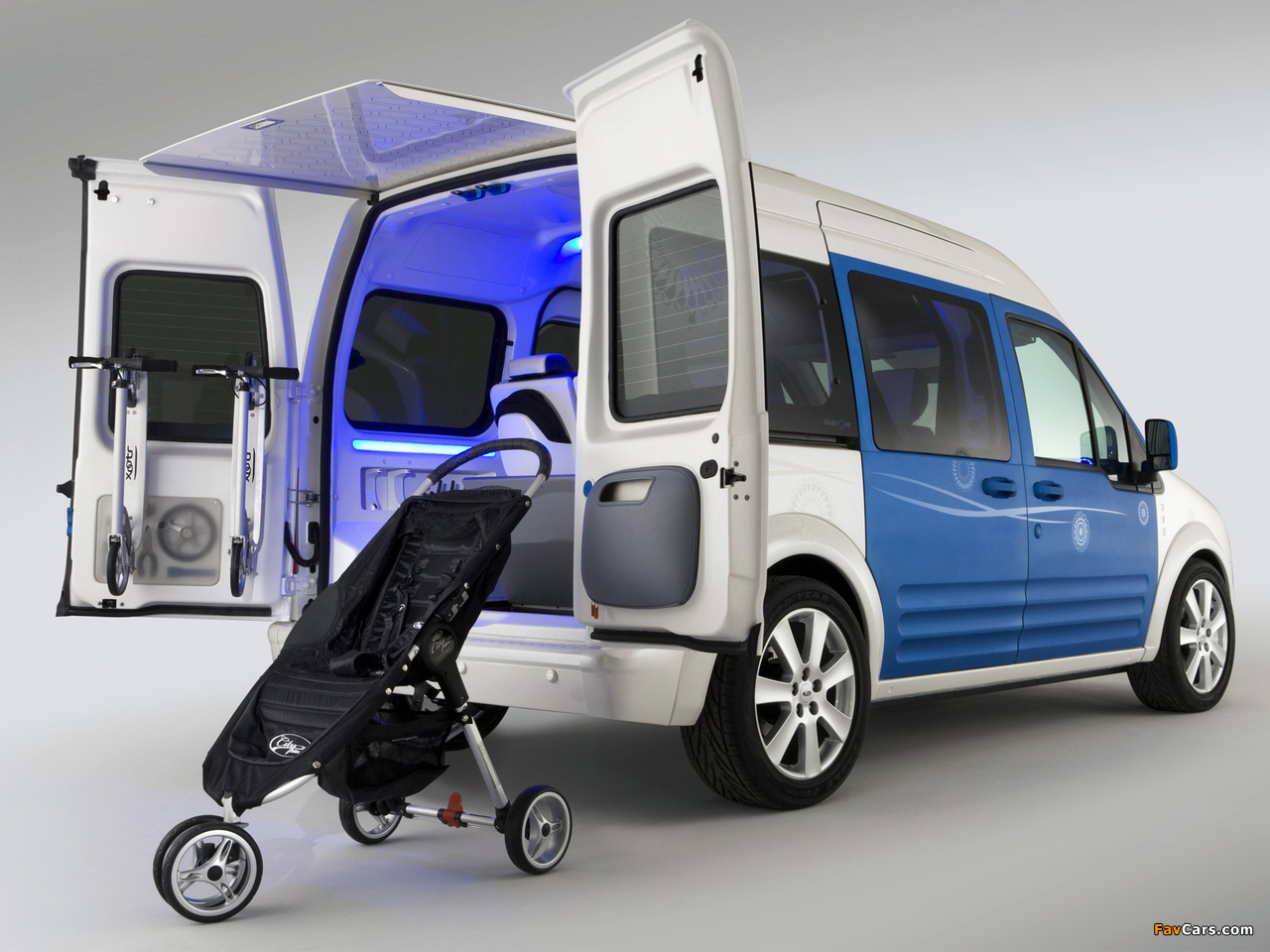 Ford Transit Connect Family One Concept 2009 wallpapers (1280 x 960)