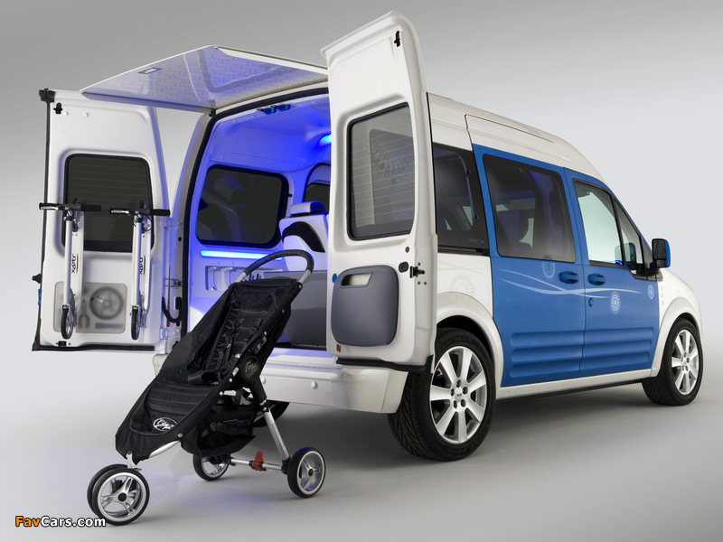 Ford Transit Connect Family One Concept 2009 wallpapers (800 x 600)
