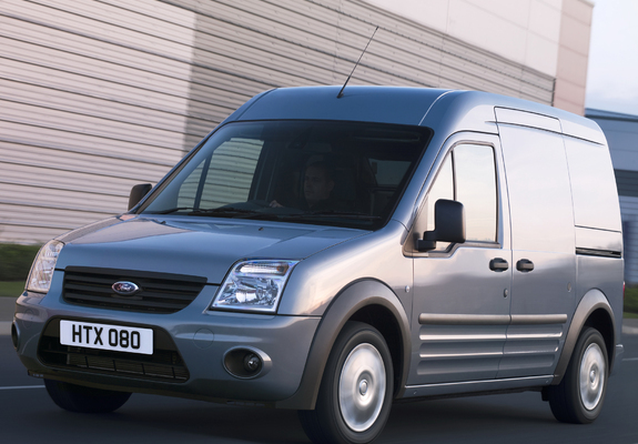 Ford Transit Connect LWB UK-spec 2009 wallpapers