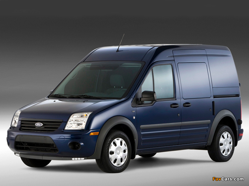 Ford Transit Connect LWB US-spec 2009–13 wallpapers (800 x 600)