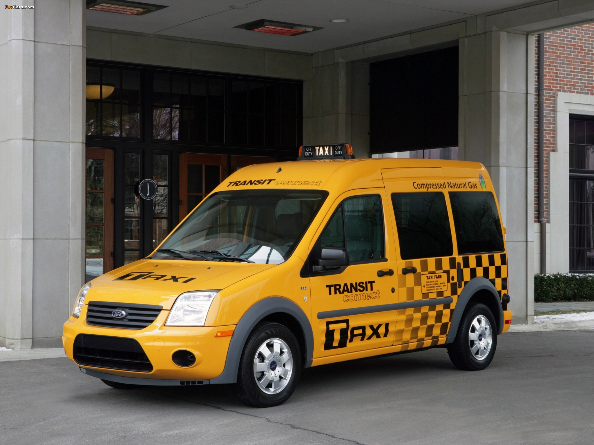 Ford Transit Connect Taxi 2011 images (2048 x 1536)