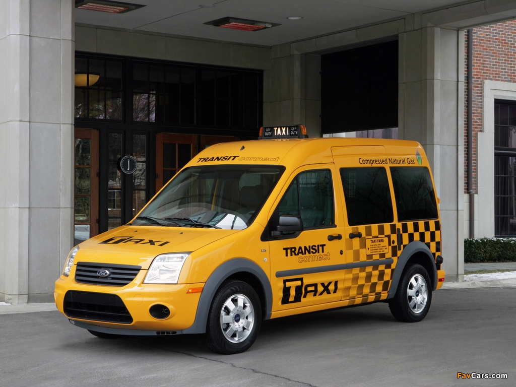 Ford Transit Connect Taxi 2011 images (1024 x 768)