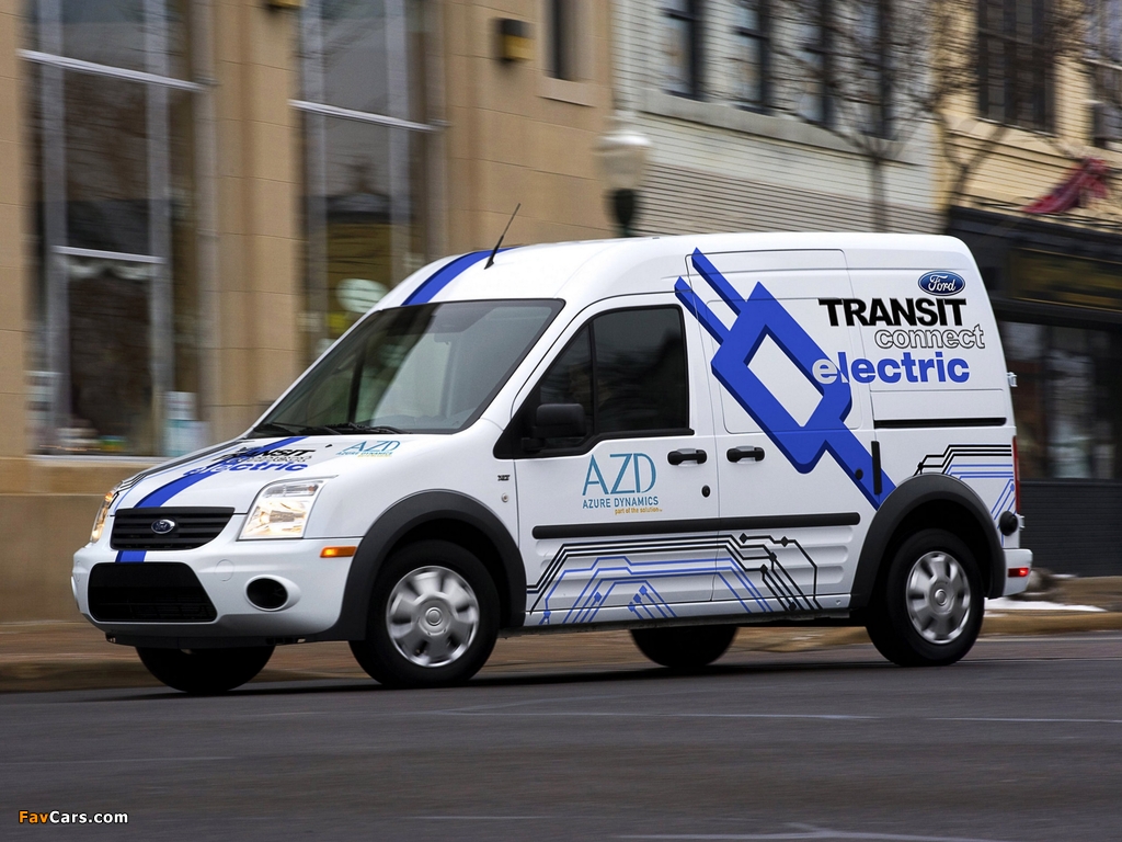 AZD Ford Transit Connect Electric 2011 images (1024 x 768)