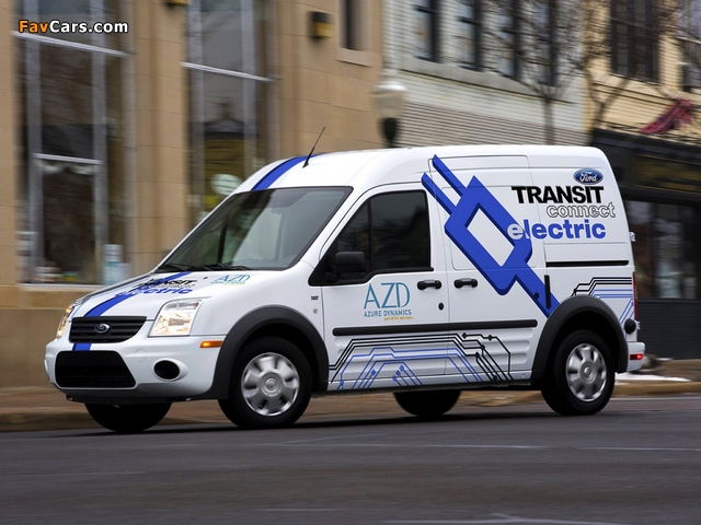 AZD Ford Transit Connect Electric 2011 images (640 x 480)