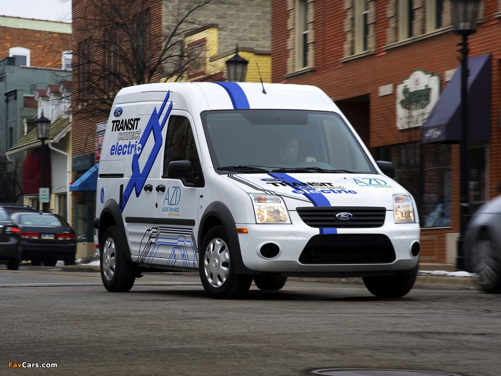 AZD Ford Transit Connect Electric 2011 images (1024 x 768)