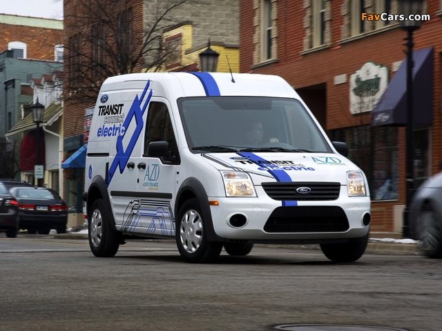 AZD Ford Transit Connect Electric 2011 images (640 x 480)
