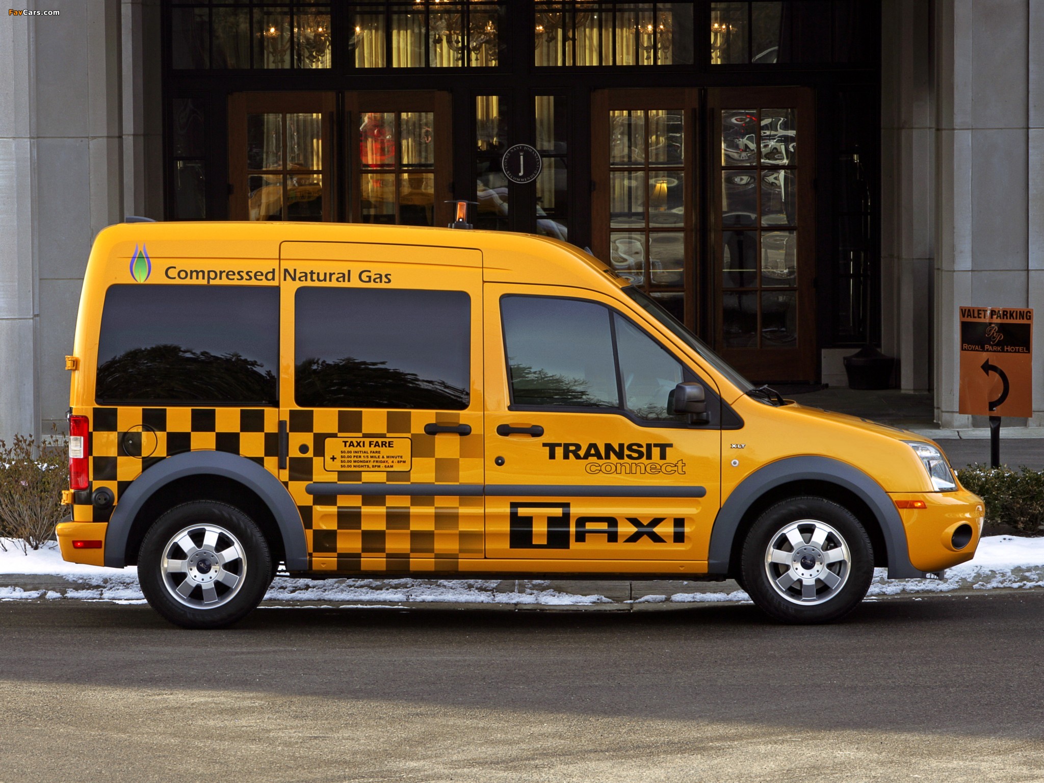 Ford Transit Connect Taxi 2011 pictures (2048 x 1536)