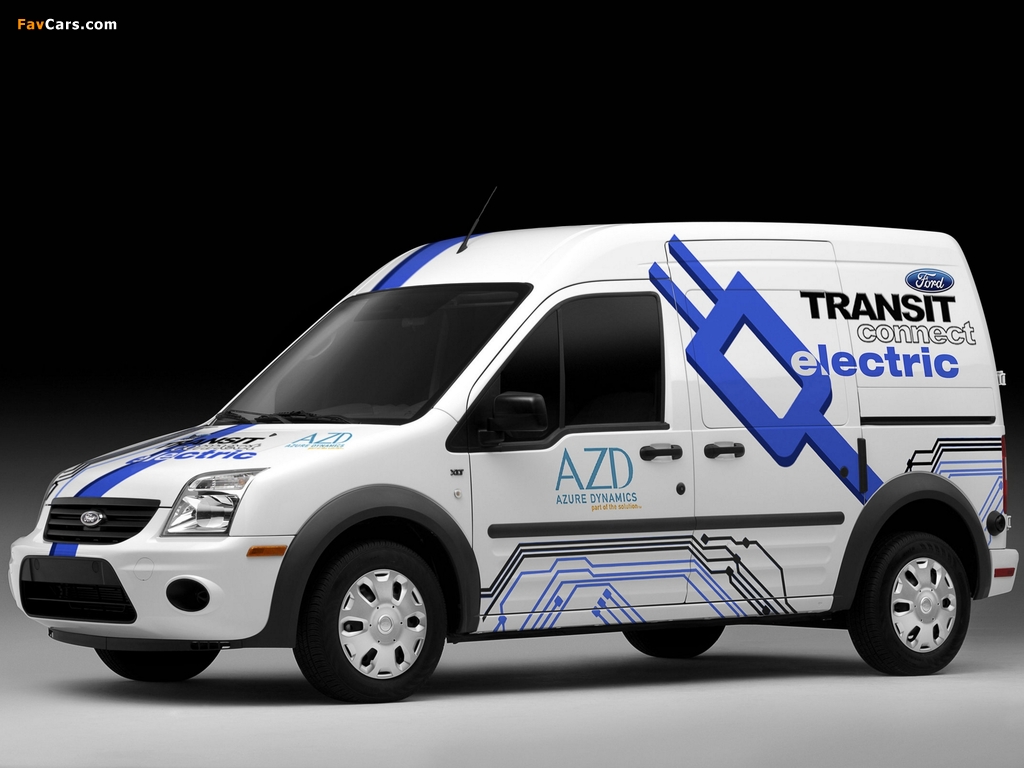 AZD Ford Transit Connect Electric 2011 wallpapers (1024 x 768)