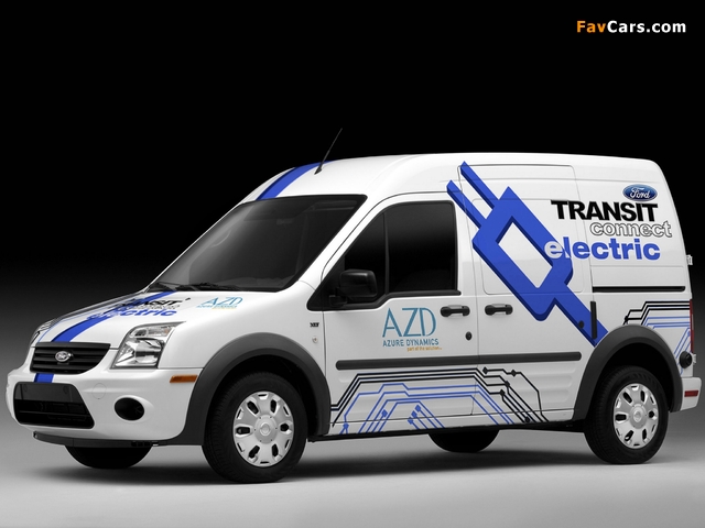 AZD Ford Transit Connect Electric 2011 wallpapers (640 x 480)