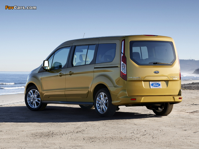 Ford Transit Connect Wagon LWB US-spec 2013 wallpapers (640 x 480)