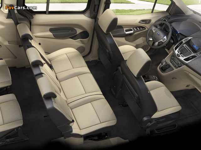 Images of Ford Transit Connect Wagon LWB US-spec 2013 (640 x 480)