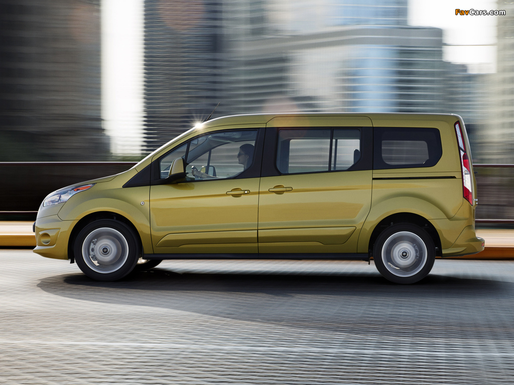 Photos of Ford Transit Connect Wagon LWB US-spec 2013 (1024 x 768)